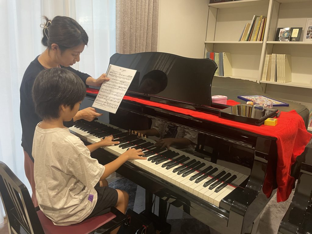 子育て応援！白山市平加町のピアノ教室studio fiore体験レッスン